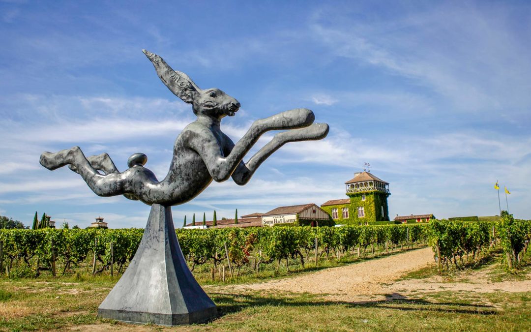 James Cluer in Bordeaux, France. Château Smith Haut Lafitte