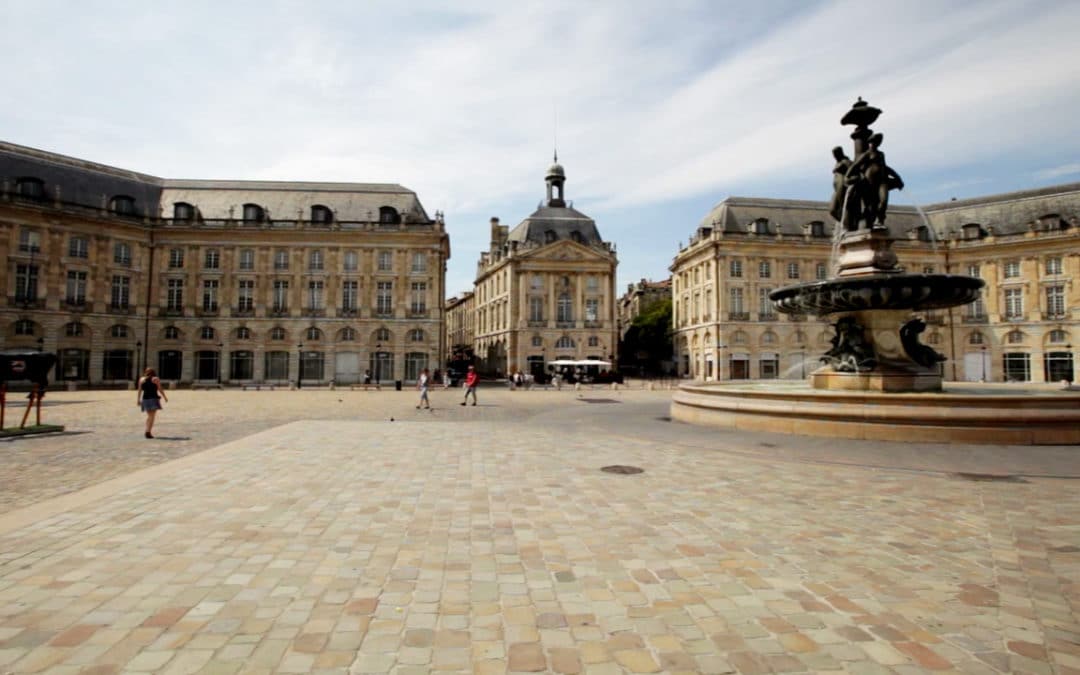 James Cluer in Bordeaux, France. City of Bordeaux