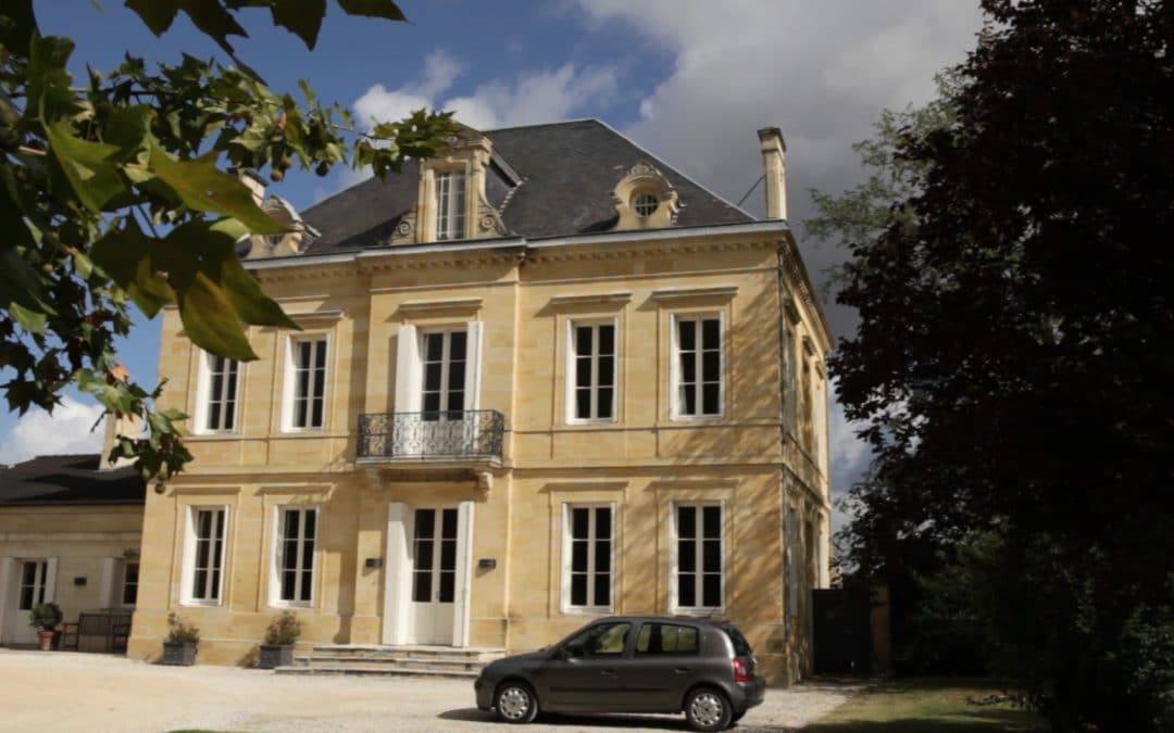 James Cluer in Bordeaux, France. Château Teyssier