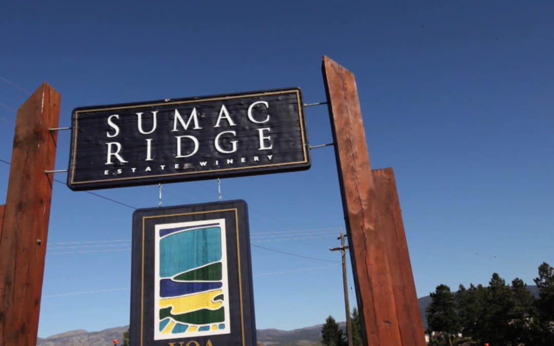 James Cluer at Sumac Ridge Winery, Okanagan BC